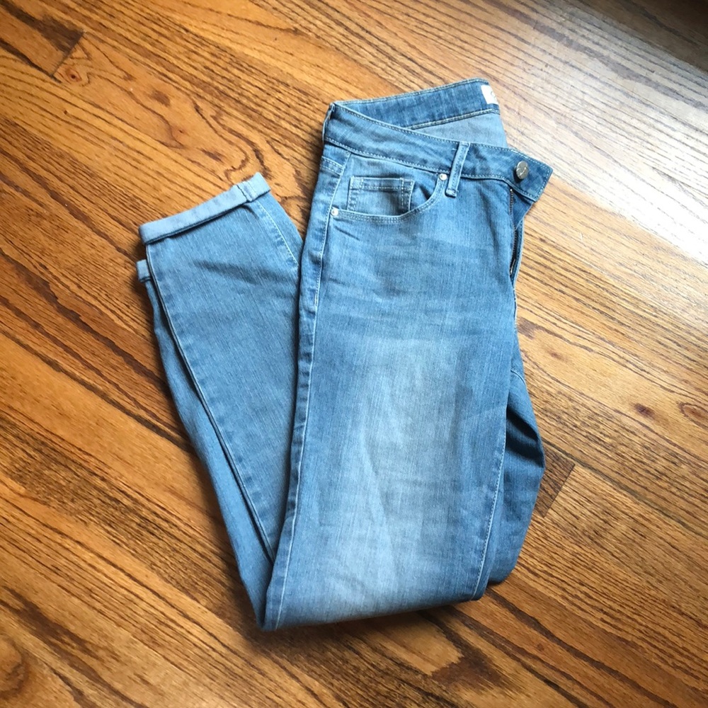 Jessica Simpson forever rolled skinny jeans